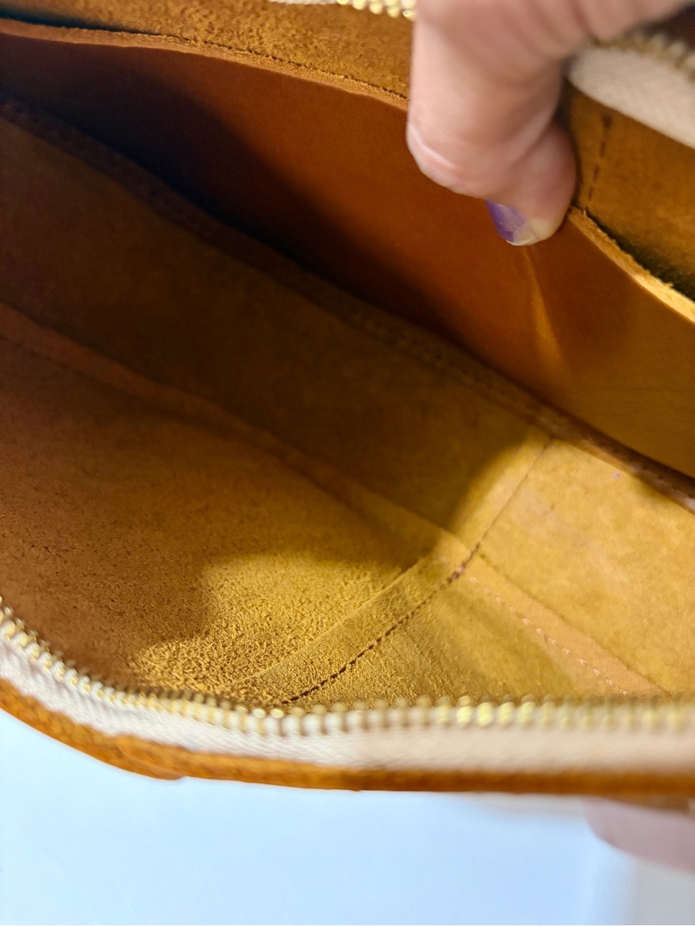 Portland Leather Goods Nora Shoulder Bag in Cognac - Picture 11 of 11